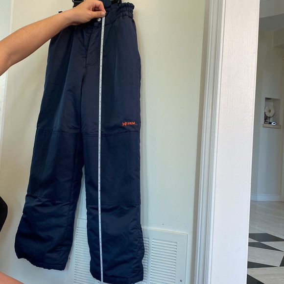 Gusti X-trem Winter Snow Pants. Dark blue. Size:M for boys - Picture 10 of 10